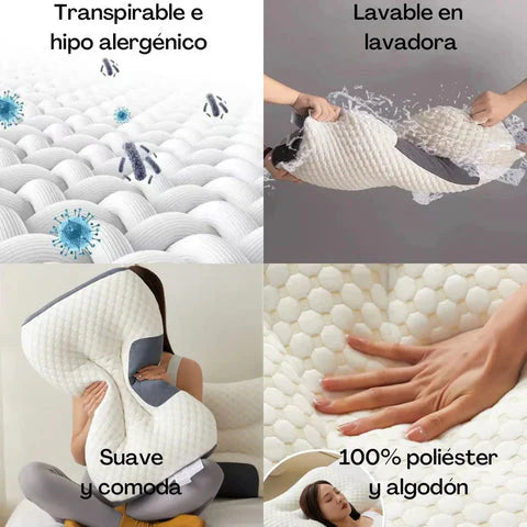 Almohada Ortopédica 3d Cervical Premium CONFORTPLUS™