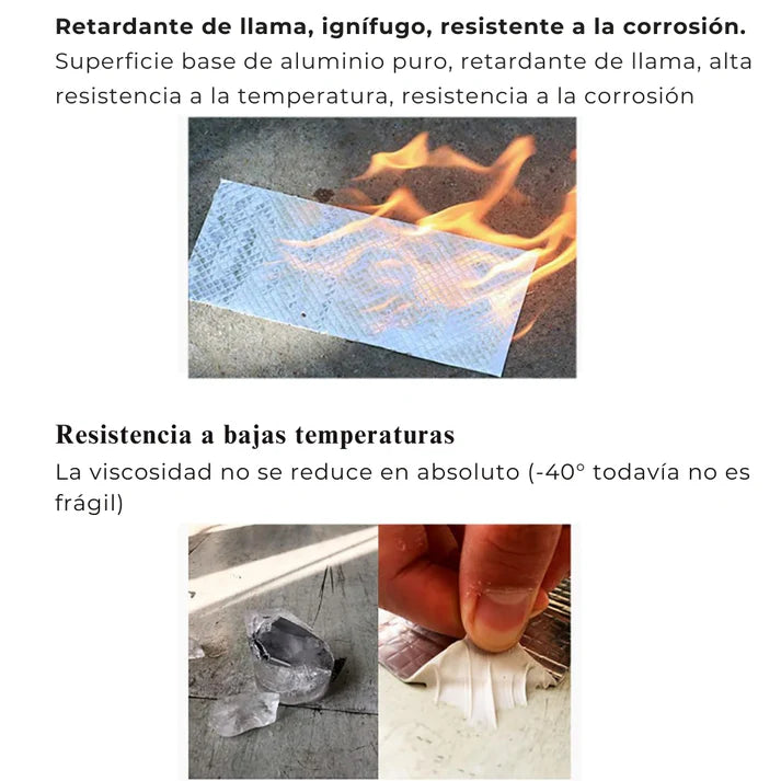 Cinta de Sellado Resistente Impermeable