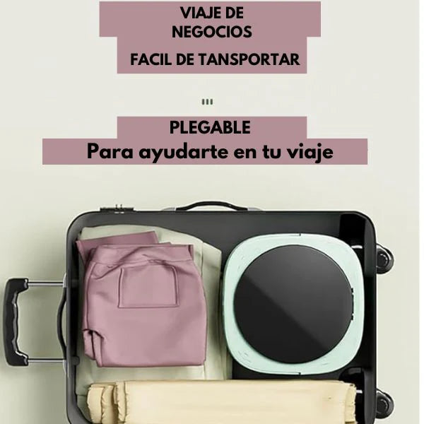 Lavadora Portátil Plegable 8L – ¡Lava Ropa en Cualquier Lugar sin Complicaciones!