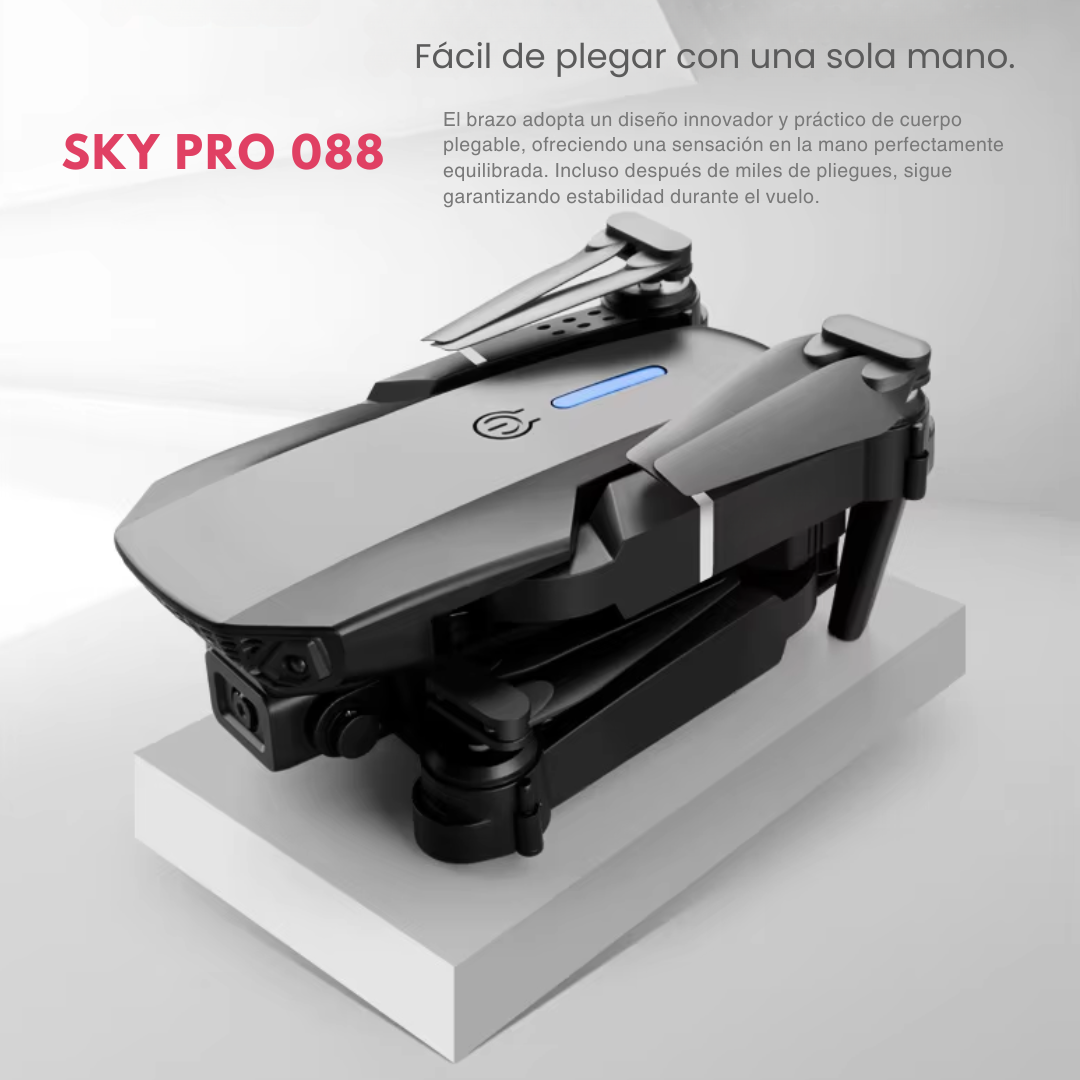 SKY PRO 088™ - Drone 4K De Doble Cámara.