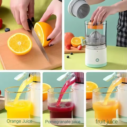 Exprimidor Eléctrico Portátil de Fruta Recargable por USB
