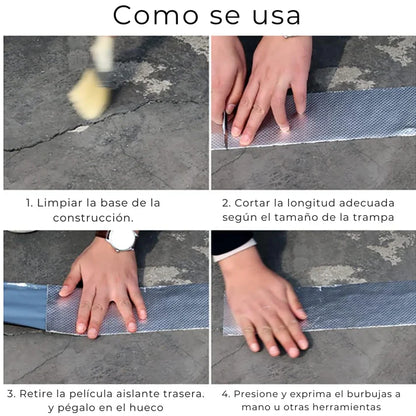 Cinta de Sellado Resistente Impermeable