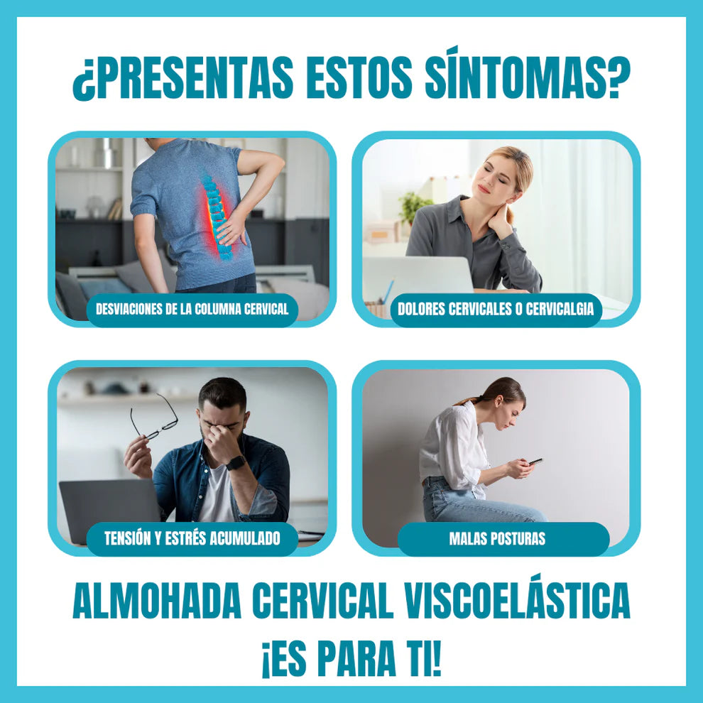 Almohada Ortopédica 3d Cervical Premium CONFORTPLUS™