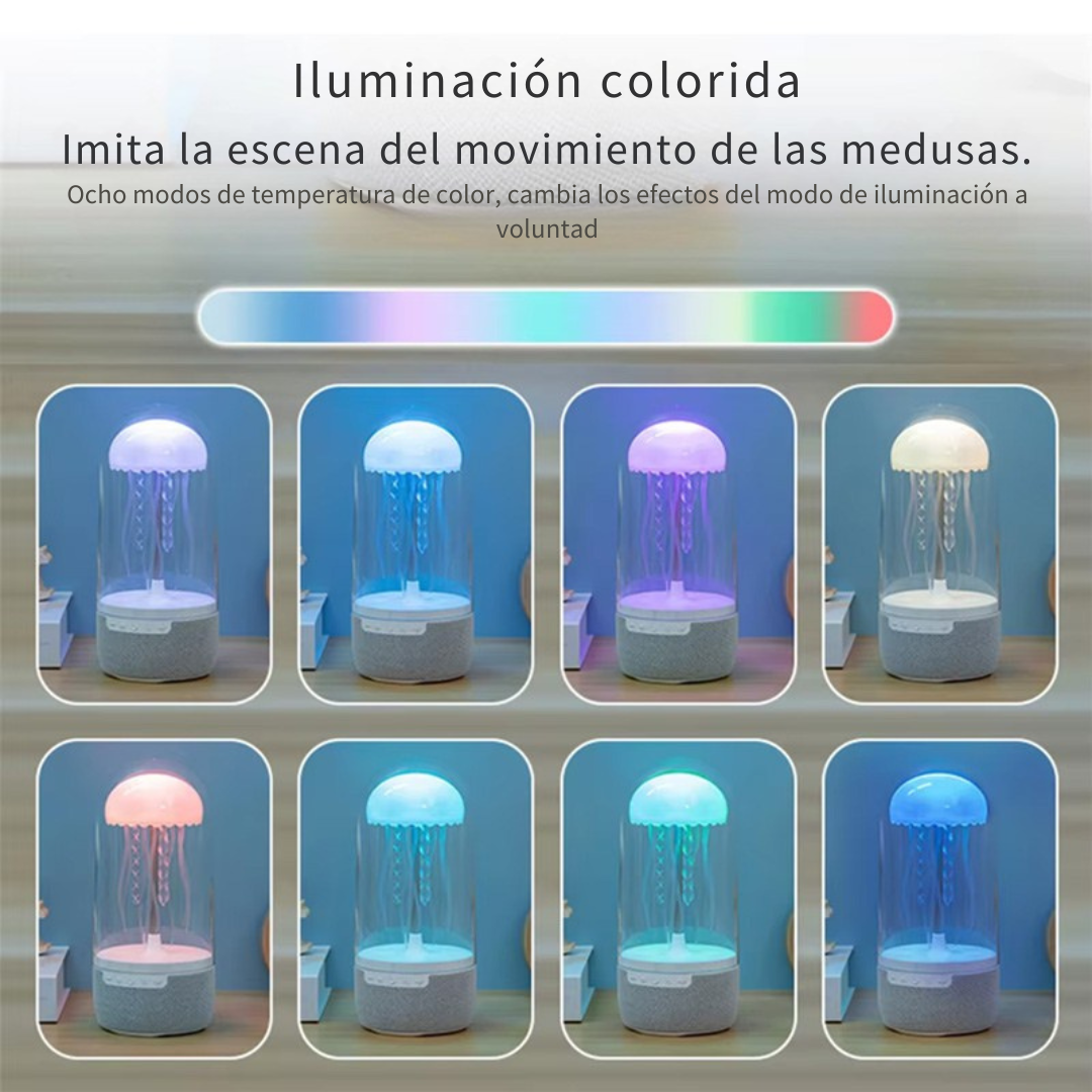 JellyBeat 2.0 - Altavoz LED de medusas que cambian de color