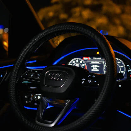 Tira de luz ambiente multifuncional 7 colores RGB para coches